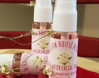 Rose Water Facial Toner Travel Size