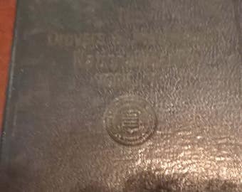 The Dovers & Mechanics National Bank York PA 1952 Bank Book