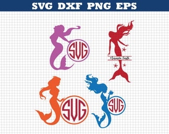 Mermaid Silhouette Svg,Mermaid Svg,Mermaid Clipart,Little Mermaids Svg,Little Mermaid Svg,Ocean Svg,Mermaid Tails Svg,Silhouette files