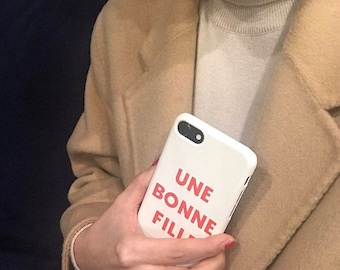 Une Bonne Fille iPhone Case