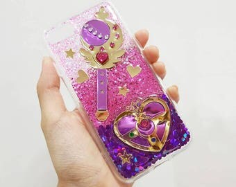 Sailor Moon case for iphone 6/6 plus/7/7 plus/samsung galaxy s6/s6e/s7/s7e/s8/s8plus/note 4/note 5/A9/J7/oppo/vivo/zenfone/huawei ETC.