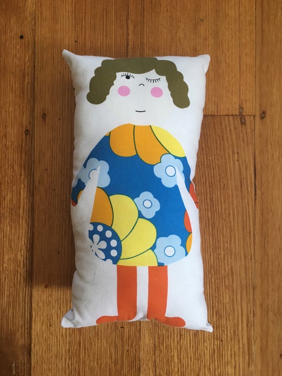 personalised doll cushion