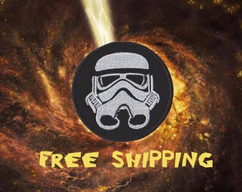 Stormtrooper Star Wars Patch Iron on Patches Embroidery Patch Applique
