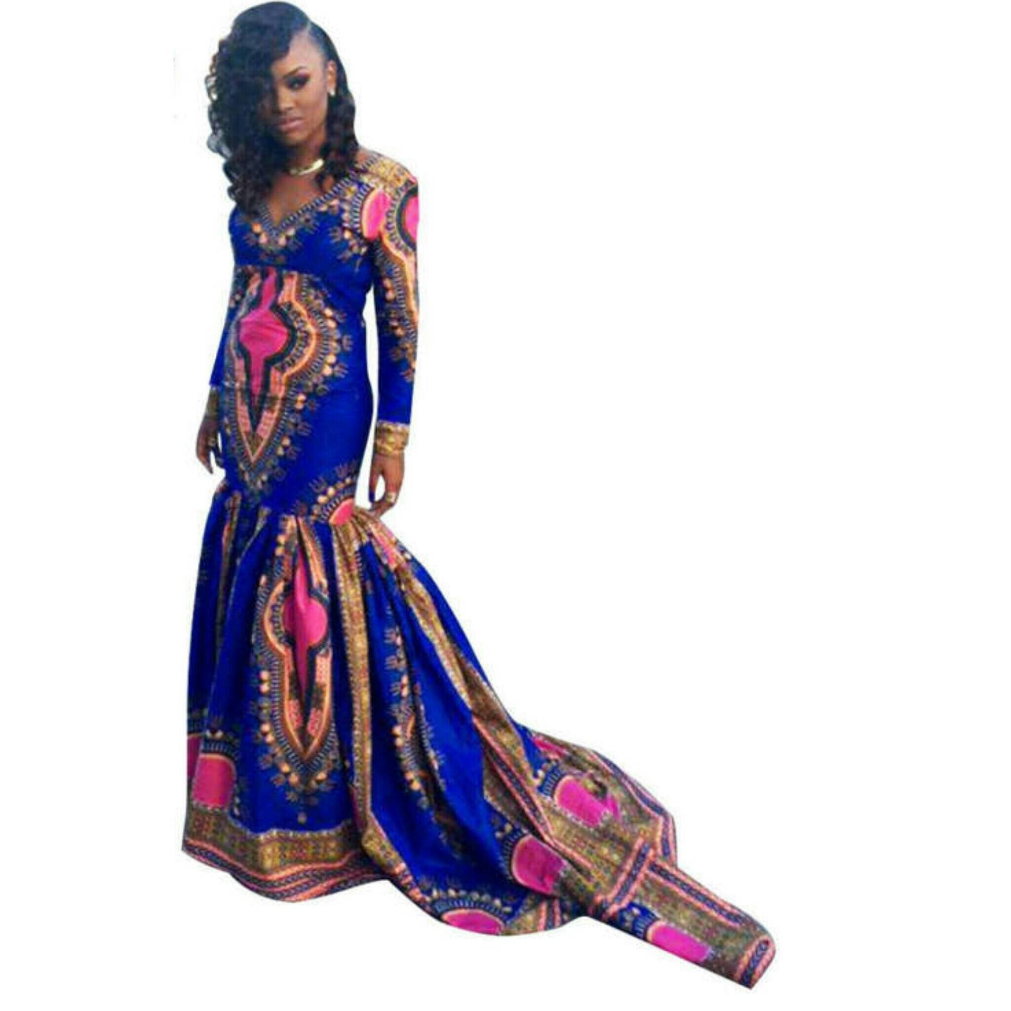 dashiki gown styles