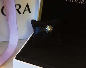 Authentic Genuine S925 ALE Pandora Sterling Silver Forever Pandora Charm 791753CZ Charm Bead - Fits Pandora Moments Bracelet