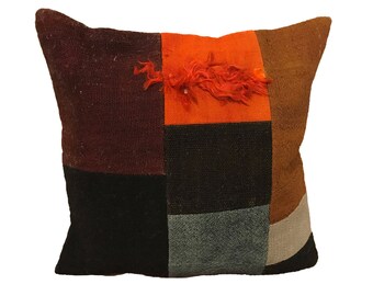 Multicolor - Set of 2 Patchwork Pillow Covers 37