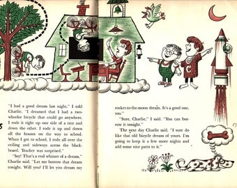 My Friend Charlie - James Flora - 1964 - Vintage Kids Book