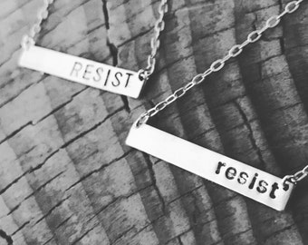 Resist Necklace