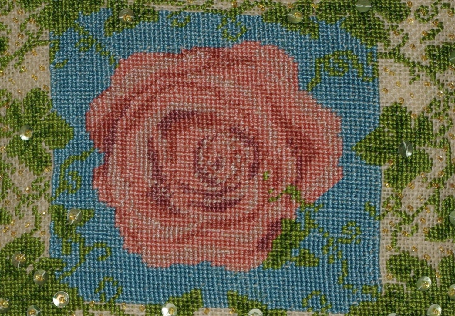 Needlepoint pattern ROSEcross stitch patternneedlepoint