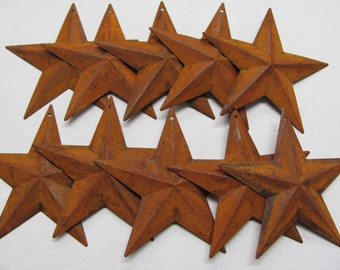Rusty Metal Stars, 2.25",Package of 20 Stars, Stars,Craft Supplies