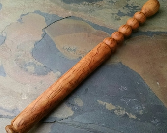 Wood Nostepinne - Yarn Ball Winder - Wooden Nostepinne - Hand Turned Cherry Wood Wooden Nostepinne - Fiber Artist Gift