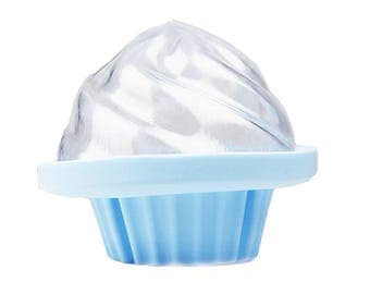 Cupcake Bath Bomb Mold Silicone & Plastic- Make Bath Bomb Cupcake Easy- by Ian's Choice (1 Sets)