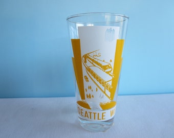 Vintage Seattle World's Fair 1962 Collector Drinking Glass - Monorail
