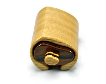 Jewelry Box in Northern Red Oak & Bolivian Rosewood