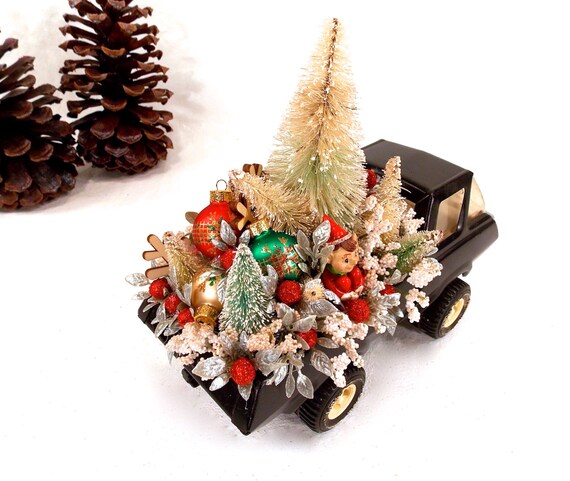 vintage 50s 60s tonka truck christmas decoration vintage 50s 60s tonka truck christmas decoration