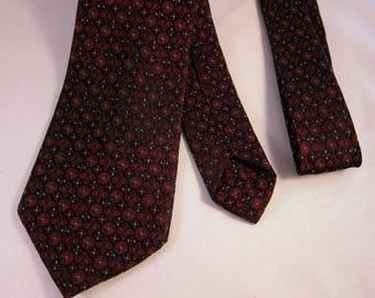 Skinny Tie | 1960s Mens Tie | 1950s Mens Tie | Mad Men Skinny Tie | Vintage Skinny Tie | Vintage Necktie | Mad Men Party | 1960s Necktie