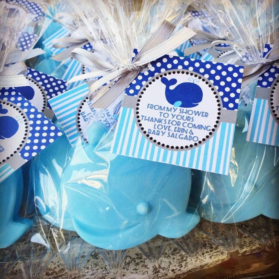 10 Whale Soap Favors Baby Shower Soap Favor Birthday Party