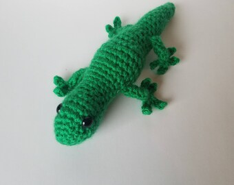 Crochet gecko | Etsy