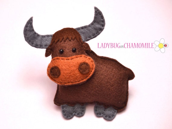 yak stuffed animal