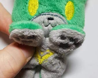 Cutie plush Voltron-inspired kitty (Pidge, Keith, Lance, Hunk, Shiro, or all 5)
