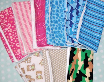 Burp Cloths - SET OF THREE
