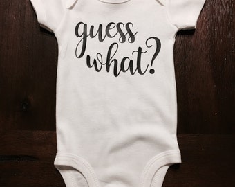 Expecting "Guess What?" Onesie