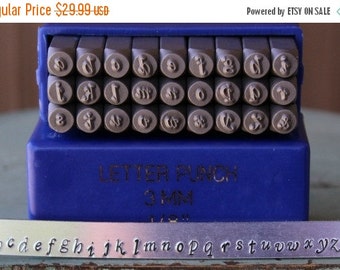 Spring Sale 3mm Italic Font Metal Letter Lowercase Stamp Set - Jewelry Metal Stamp - Perfect For All Metal And Jewelry Design Work - SGE-5L