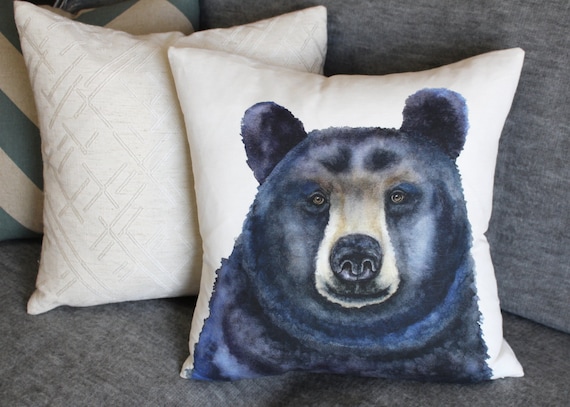 black bear pillows