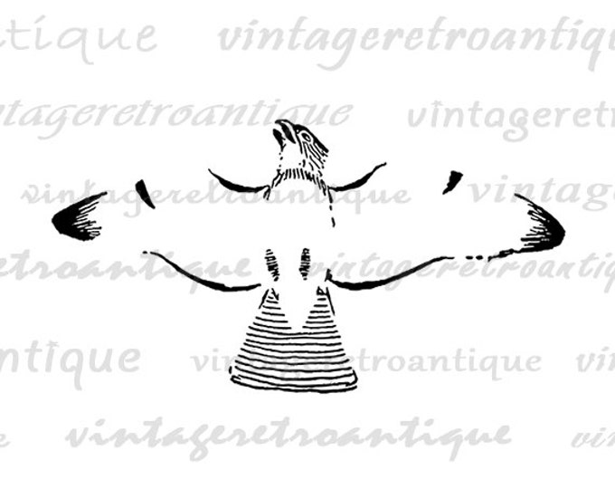 Digital Bird Antique Printable Image Graphic Download Illustration Jpg Png Eps HQ 300dpi No.839