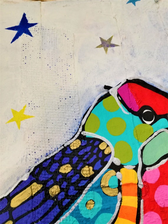 Bird Painting Pop Art Pop Art Painting Bird Pop Art