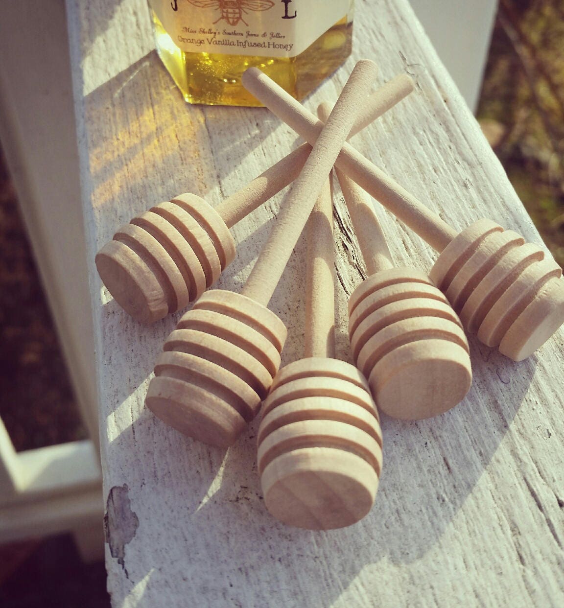 Honey Dipper Favors Mini Honey Dippers Individual Cello