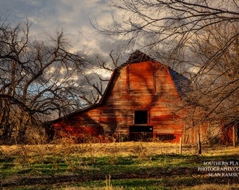 Barn Photography, Red Barn Picture, Red Barn, Photography Print, Art Print, Barn, Barn Print, Farm Photography, Barn Art, Pictures, Wall Art