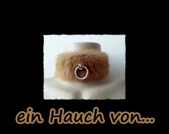 Real fur & the O ring collar 4-101