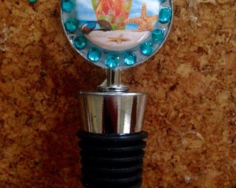 Flip Flop Beach bottle stopper