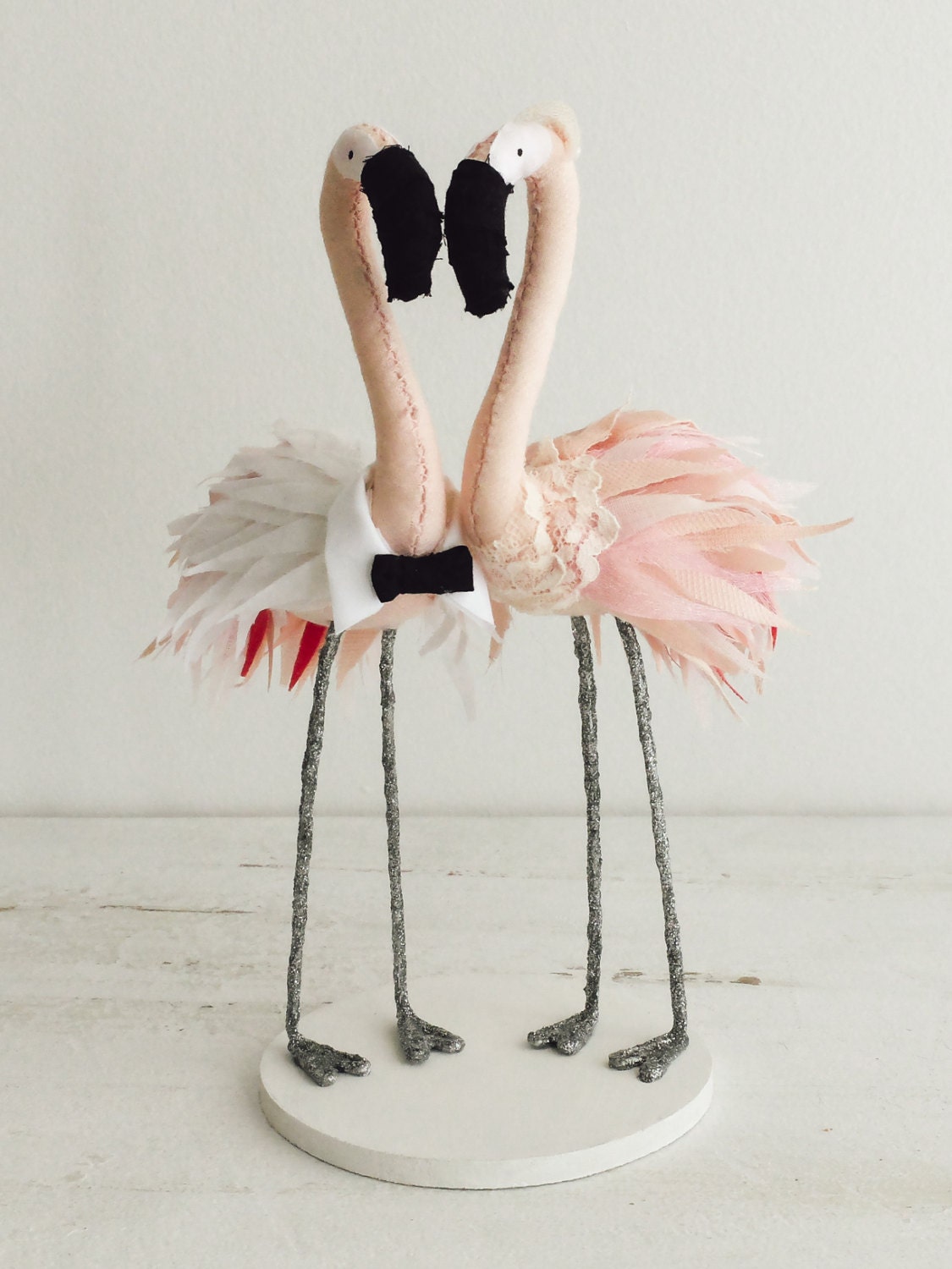 Flamingo Cake Topper Flamingo Wedding cake topper Flamingo