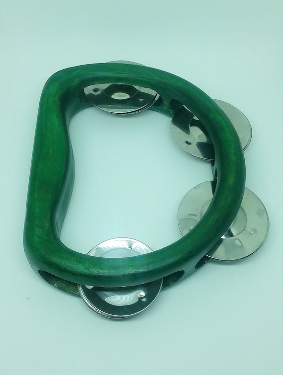 Tambourine Shaker Rattle Percussion Musical Instrument Steel