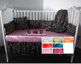 Satin Crib Sheet : Standard, portable, OR pak n play sized