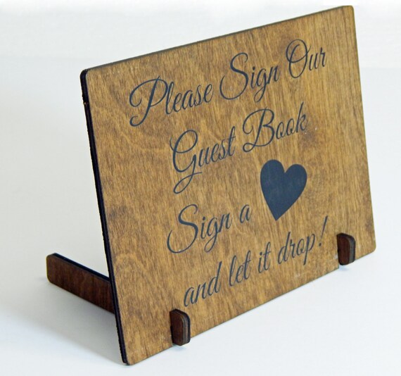 wedding-guest-book-instruction-card-wood-wedding-sign-drop