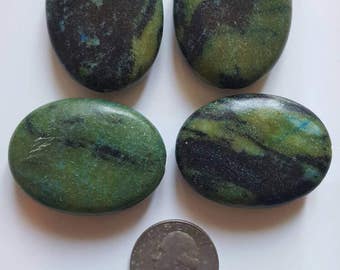 Large Oval Turquoise Beads