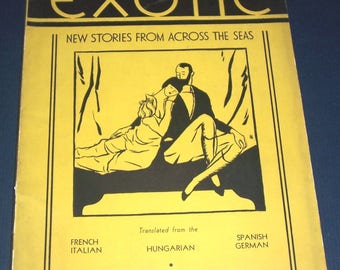 Winter 1934 Exotic magazine