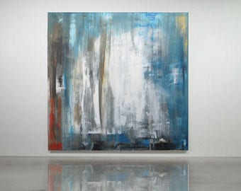 46" X46" abstract painting " modern painting fine art, acrylic on canvas