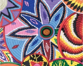 Tribal, African Baskets, Dynasty, Exotic Colors, Snow Leopard Designs, Free Spirit (By 1/2 yard)