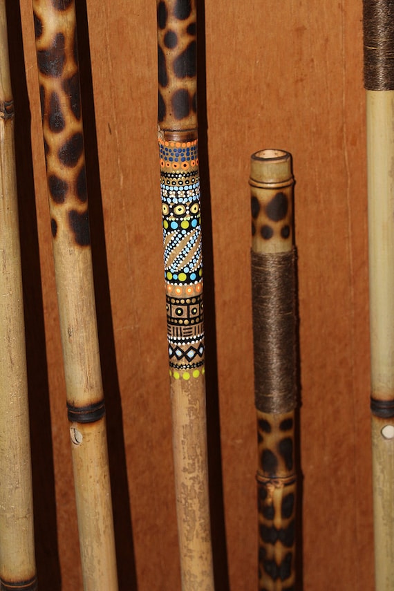 Bamboo Walking Staff Kill Bill Flute Staffs