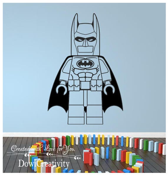 Download Lego Batman SVG DXF AI eps pdf cdr cutting files Silhouette