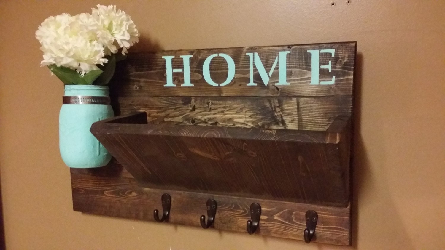 Rustic Home Decor Key Holder Home DecorHome Sign Wooden Rustic Home Decor Key Holder Home DecorHome Sign Wooden