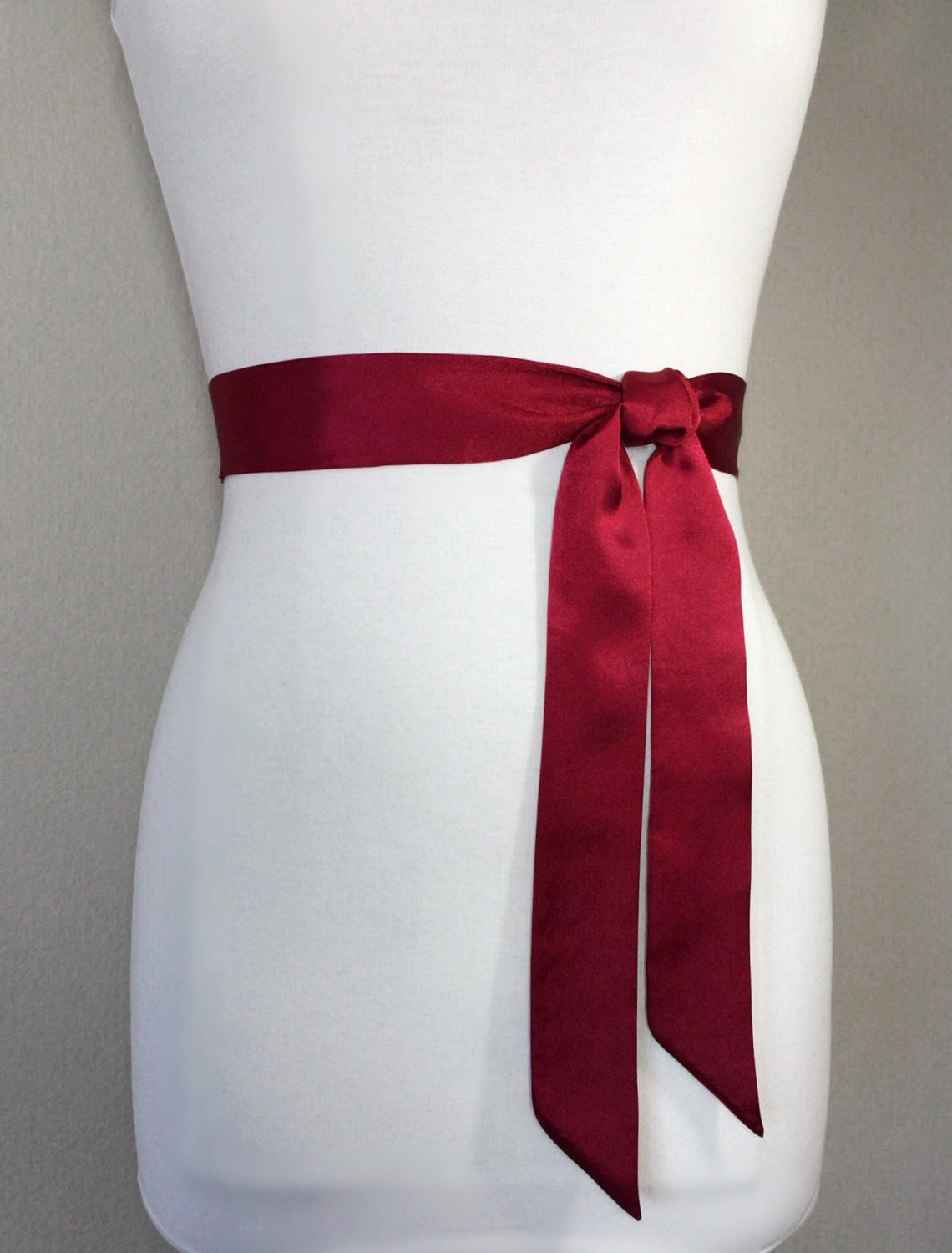 cranberry-red-sash-deep-red-satin-sash-dress-sash-belt