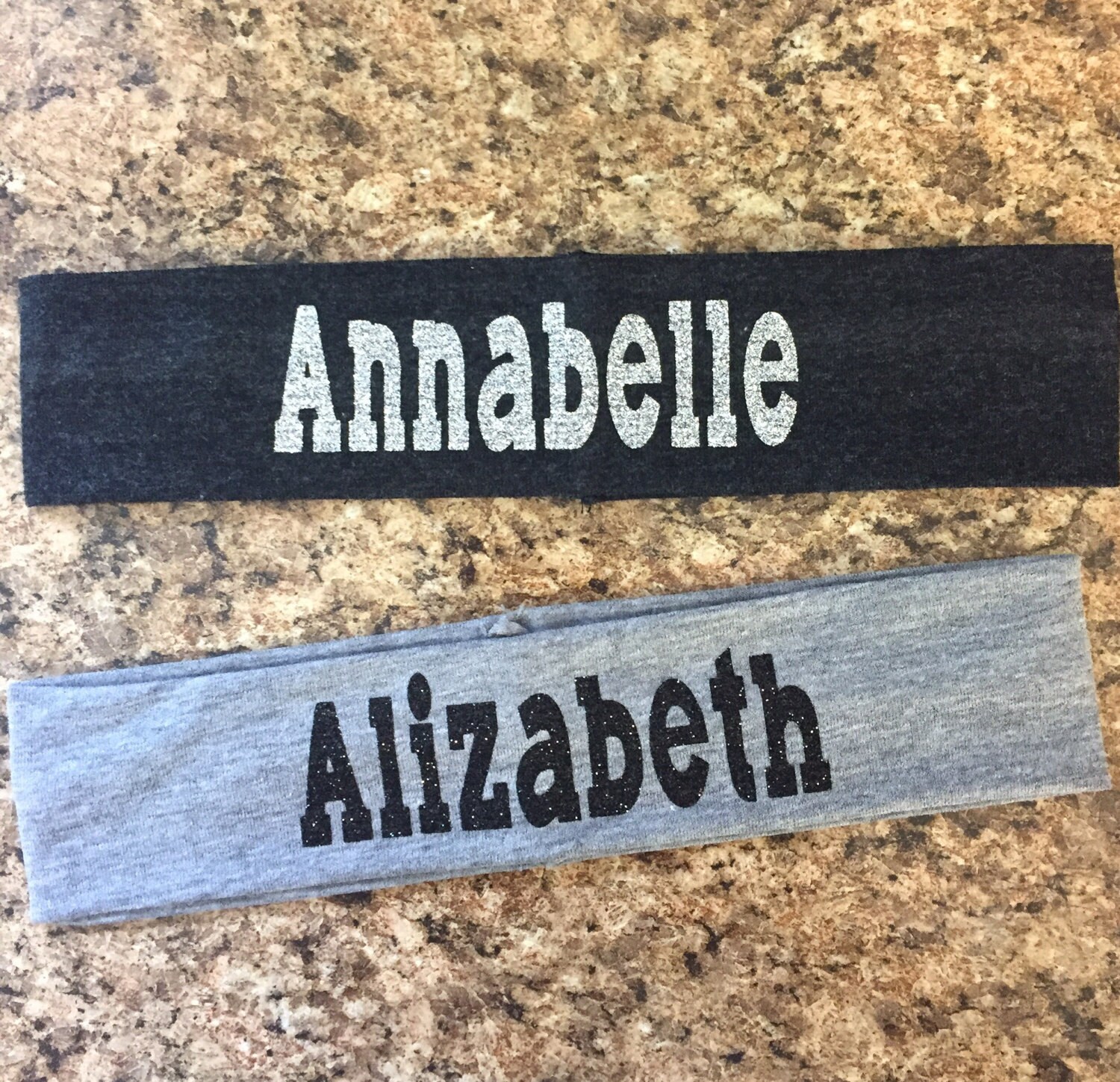 Personalized Name Headbands 2 inch headbands