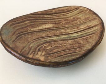 ON SALE only 5 dollars! Pottery Soap Dish, Ceramic, Pottery, Handmade - Spoon Rest, Jewelry Dish, Ring Holder, Coin Holder