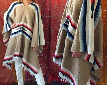 Chimayo Jacket Mexican Jacket Native American Jacket 70s Mexican Chimayo Blanket Jacket