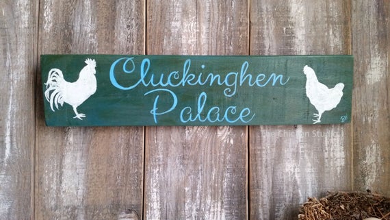 Chicken Coop Sign, Original, Chicken Coop Decor, Country Chic, Chicken 